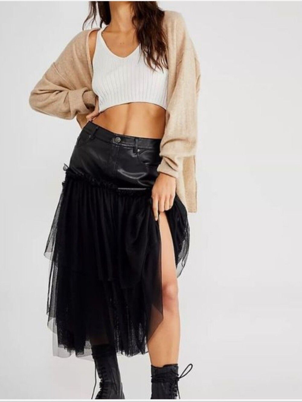 Free People Ragdoll Tutu Skirt Size 8